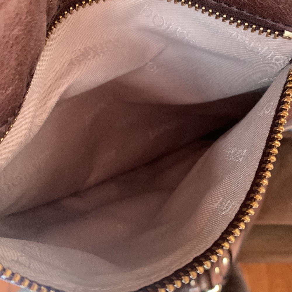 Botkier Distressed Chocolate Brown Leather Bag - Picture 9 of 10